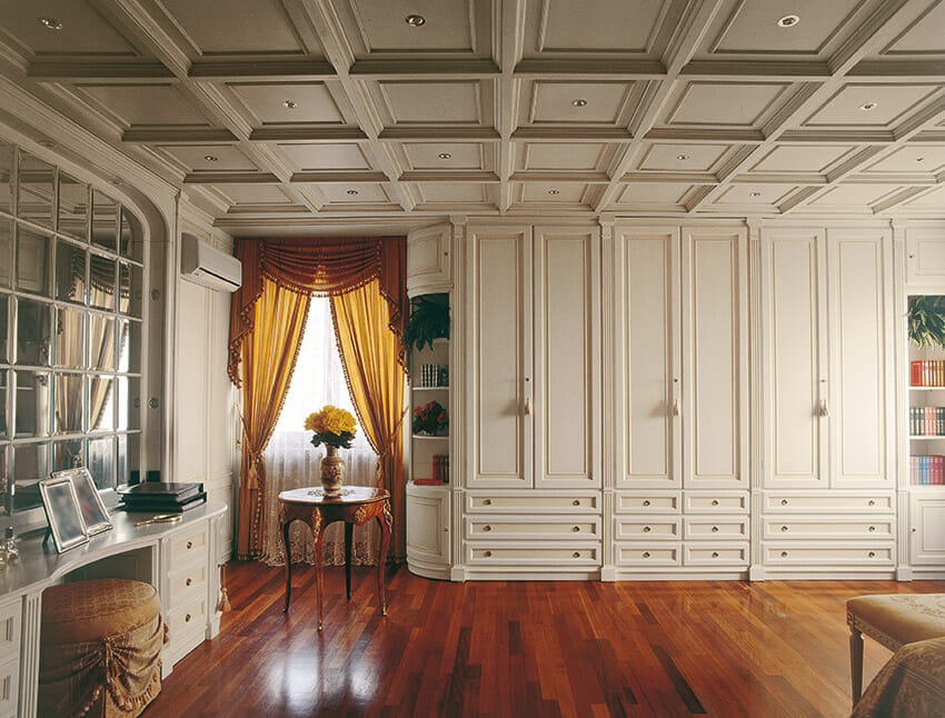 Coffered Ceilings Made In Turati Boiseries Turati Boiseries