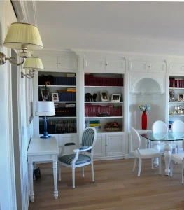 libreria laccata bianca-turati bosieries
