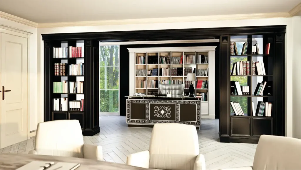 ufficio classico nero-turati boiseries