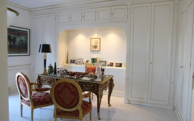 ufficio classico in boiserie-turati boiseries
